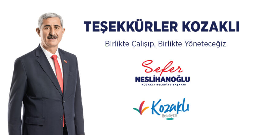 TEŞEKKÜRLER KOZAKLI